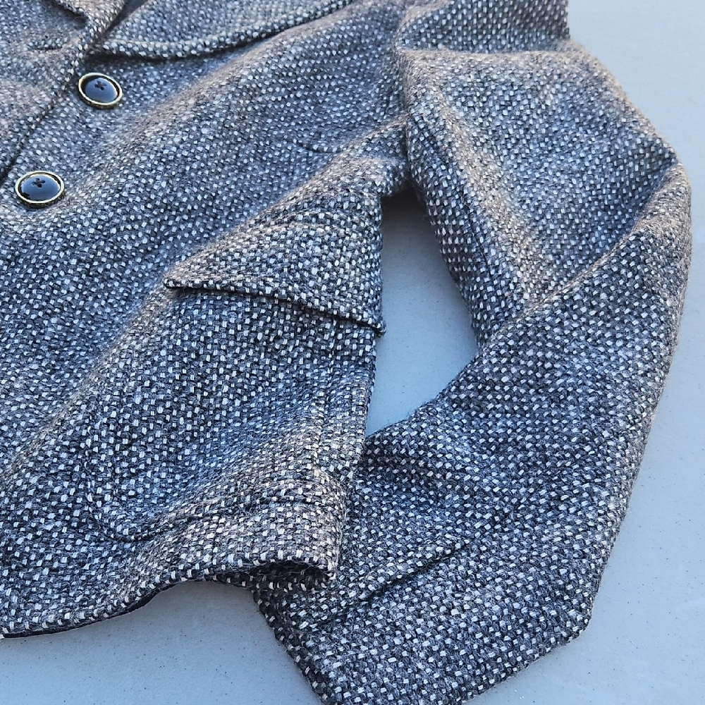Banana Republic Black and White Textured Jacket - Picture 5 of 8